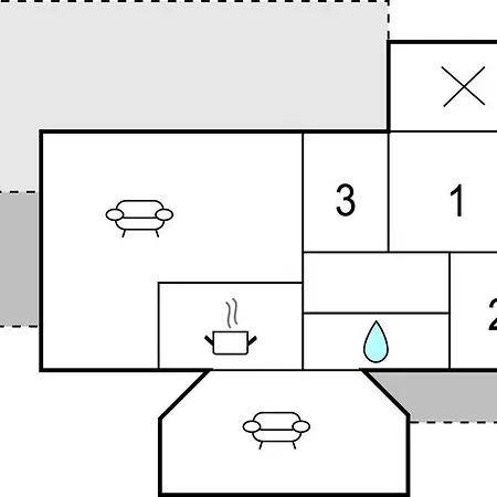 Дом отдыха In With Kitchen Тистед